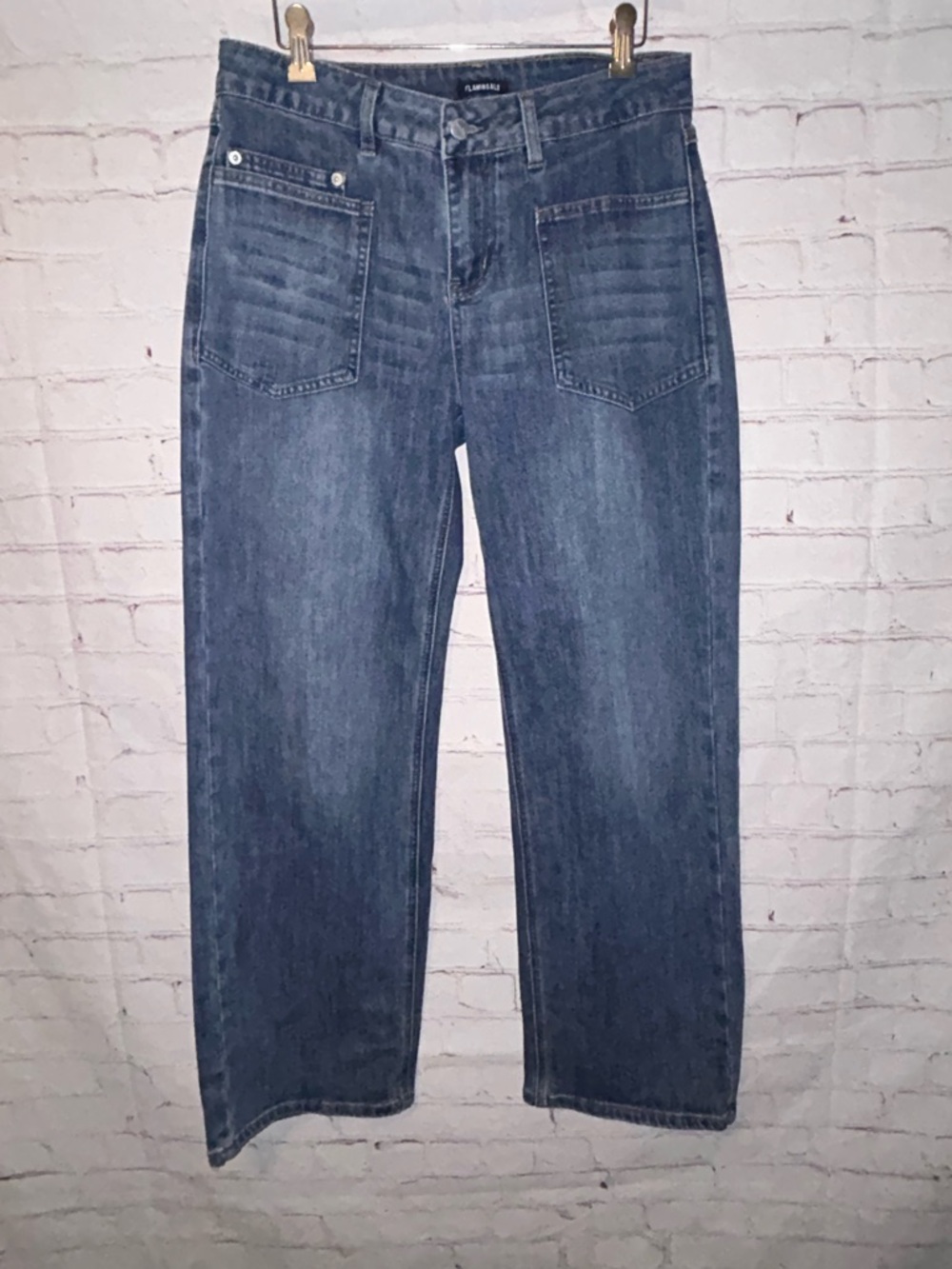 Flamingals wide leg jeans women’s size M